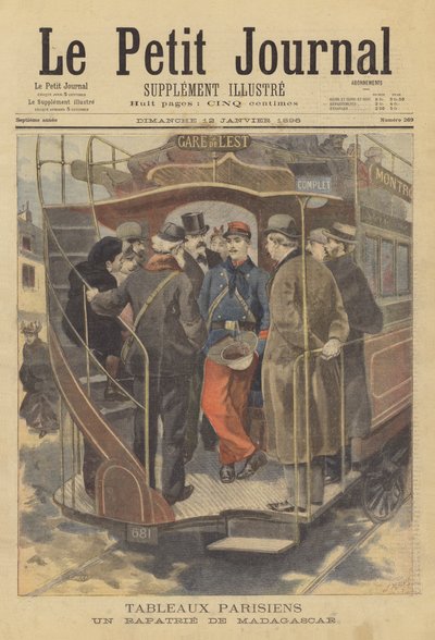 Madagaszkárról hazatért francia katona alkotó: French School